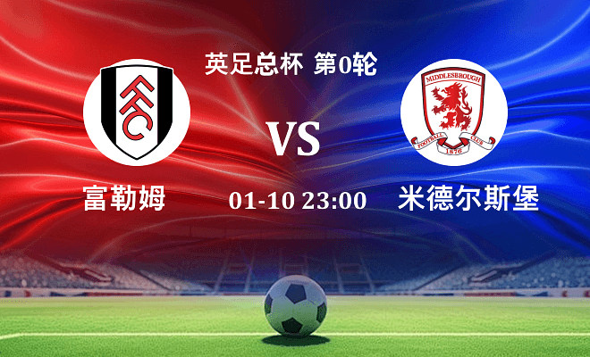 富勒姆 VS 米德尔斯堡伤病