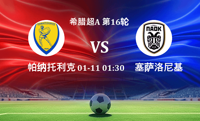帕纳托利科斯 VS 塞萨洛尼基伤病