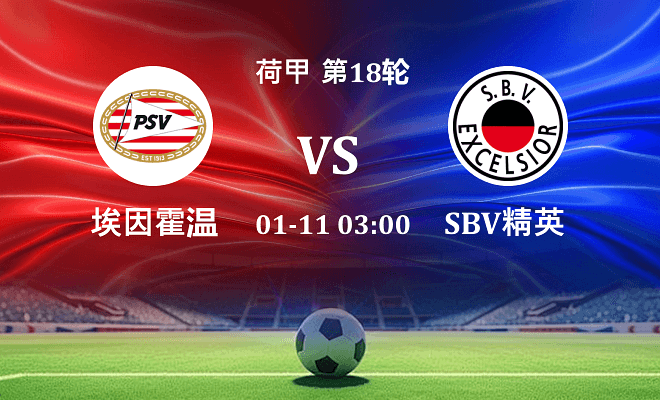 埃因霍温 VS SBV精英伤病